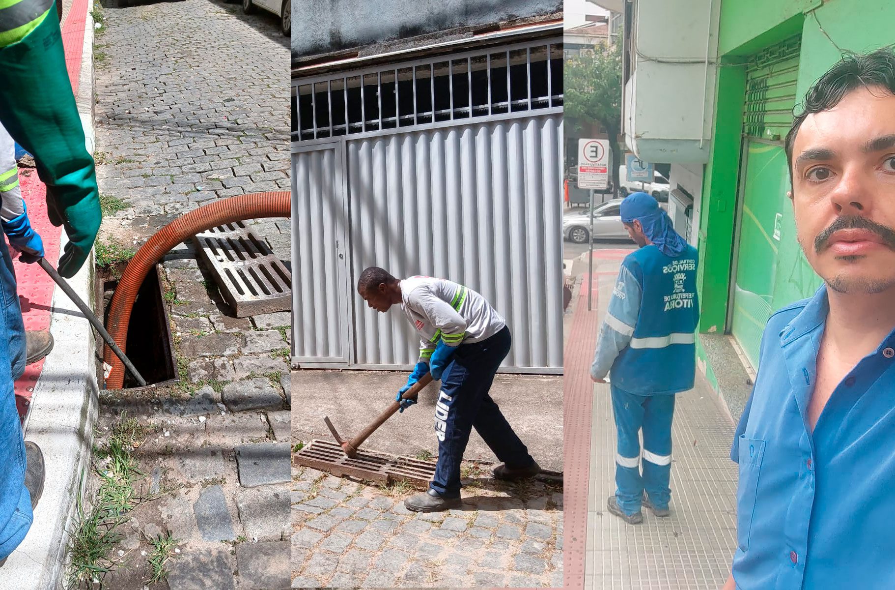 Melhorias nas Ruas Antônio Aguirre e Professor Baltazar, no Centro de Vitória