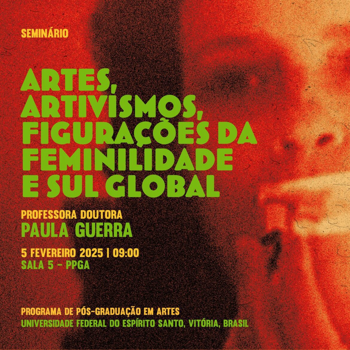 Palestra Internacional na UFES com a Pesquisadora Paula Guerra em 05/02