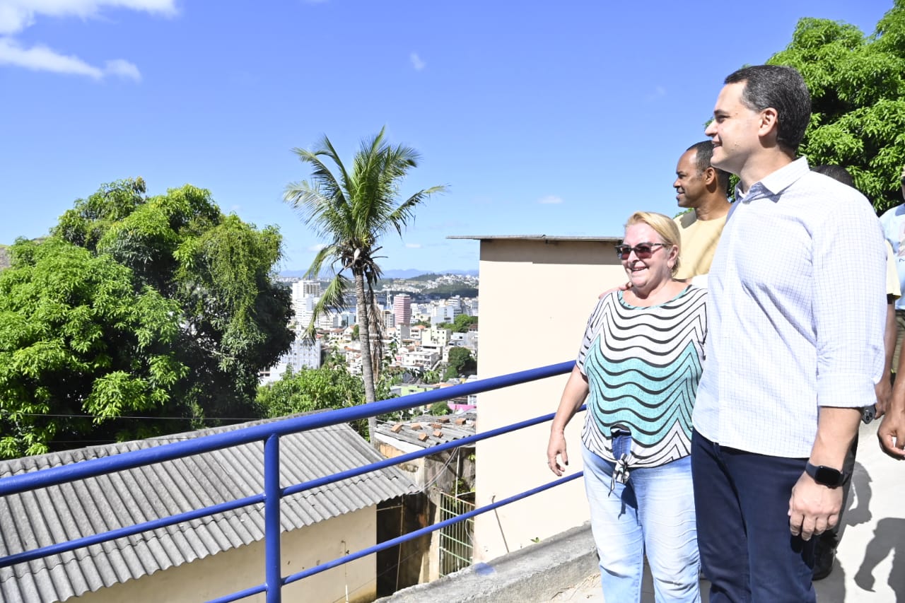 Pazolini visita obras na Fonte Grande