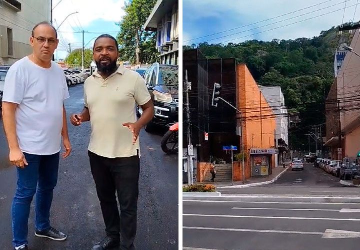 Abertura de nova via melhora no fluxo de trânsito no Centro de Vitória